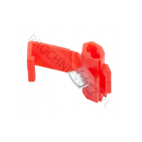 Szybkozłączka czerwona Cabletech ZLA0680.1 0,25-1,00mm 25szt