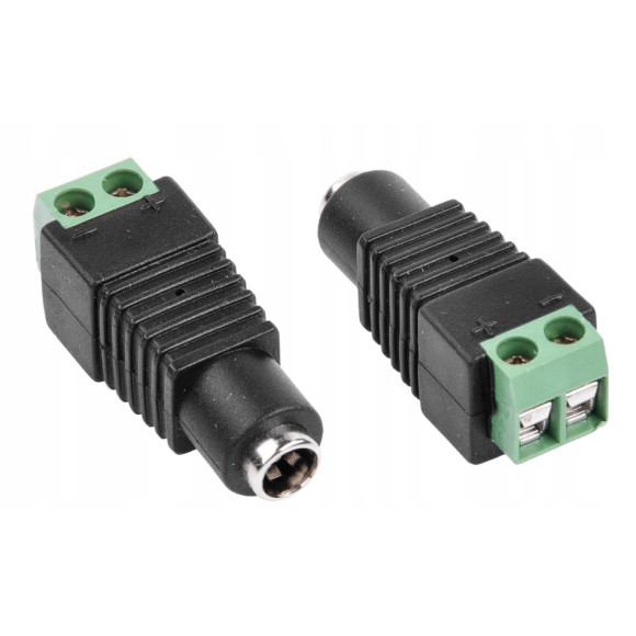 Gniazdo zasilające DC żeńskie 2,1/5,5 5szt