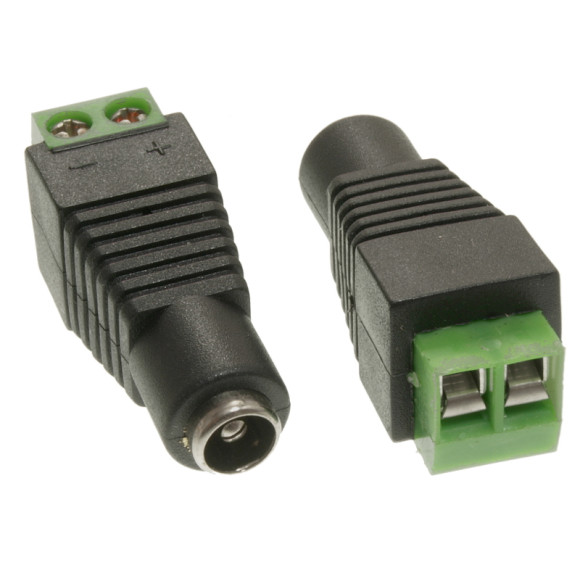 Gniazdo zasilające DC żeńskie 2,1/5,5 5szt