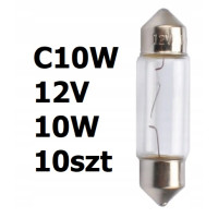 Żarówki C10W 12V/10W 75103 (11x42mm) 10szt