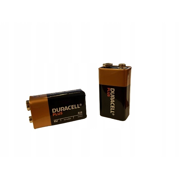 Baterie Alkaliczne Duracell Plus 9V 6LR61 2szt