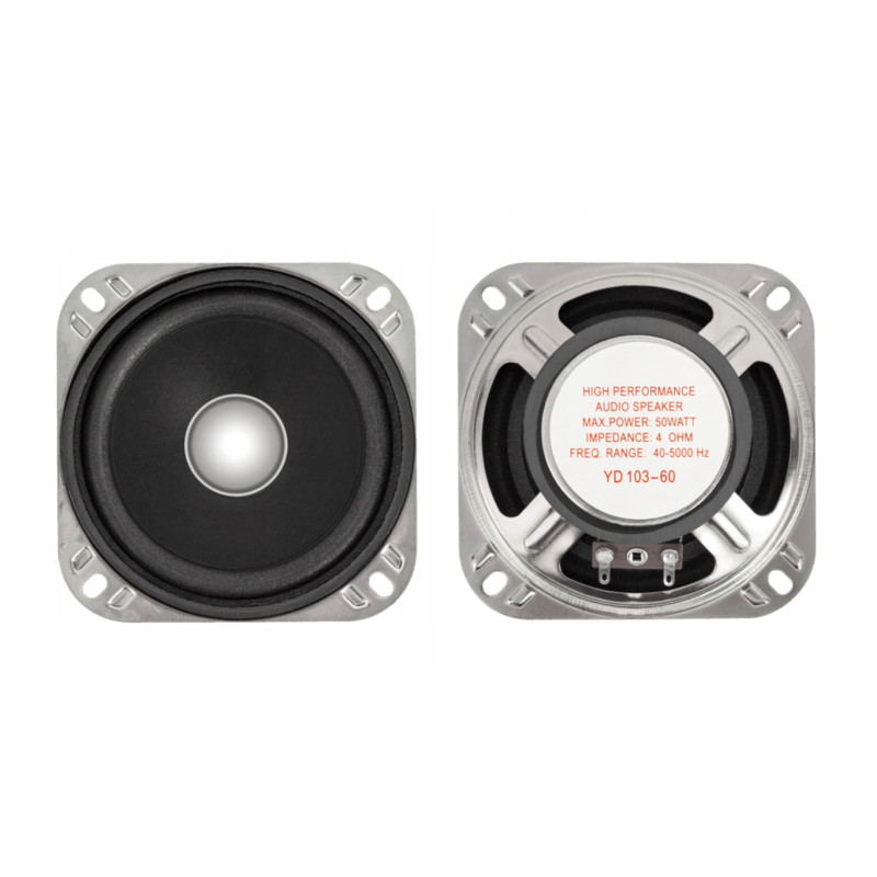 Głośnik 10cm 100mm 20W-4 -YD 103-60-4ohm