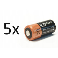 Bateria litowa Duracell 3V CR123 CR123A 5 szt.