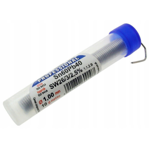 Cyna w fiolce 1mm Cynel 10g 2szt.