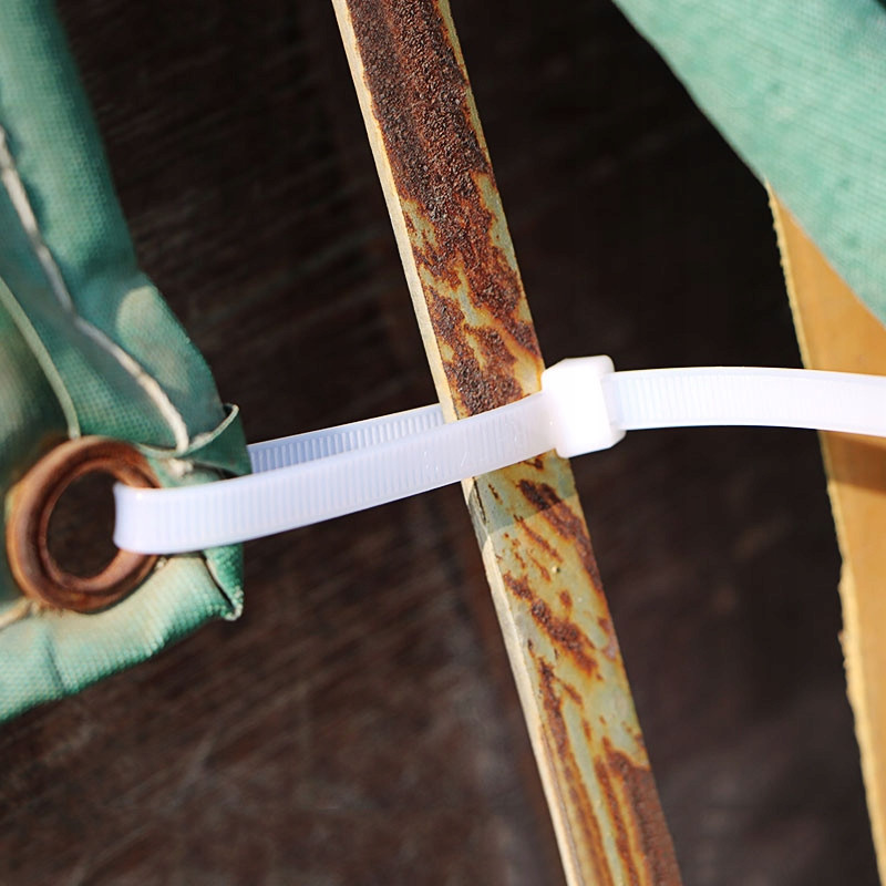 Opaska zaciskowa trytytka 4,2x300mm BIAŁA 100szt.