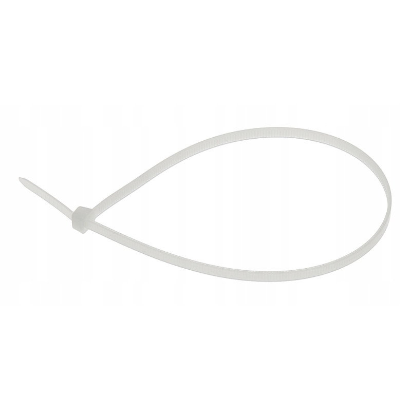 Opaska zaciskowa trytytka 4,2x300mm BIAŁA 100szt.