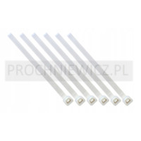 Opaska zaciskowa trytytka 4,2x200mm BIAŁA 100szt.
