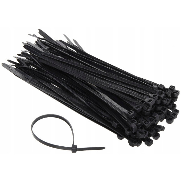 Opaska zaciskowa trytytka 4,2x200mm CZARNA 100szt.