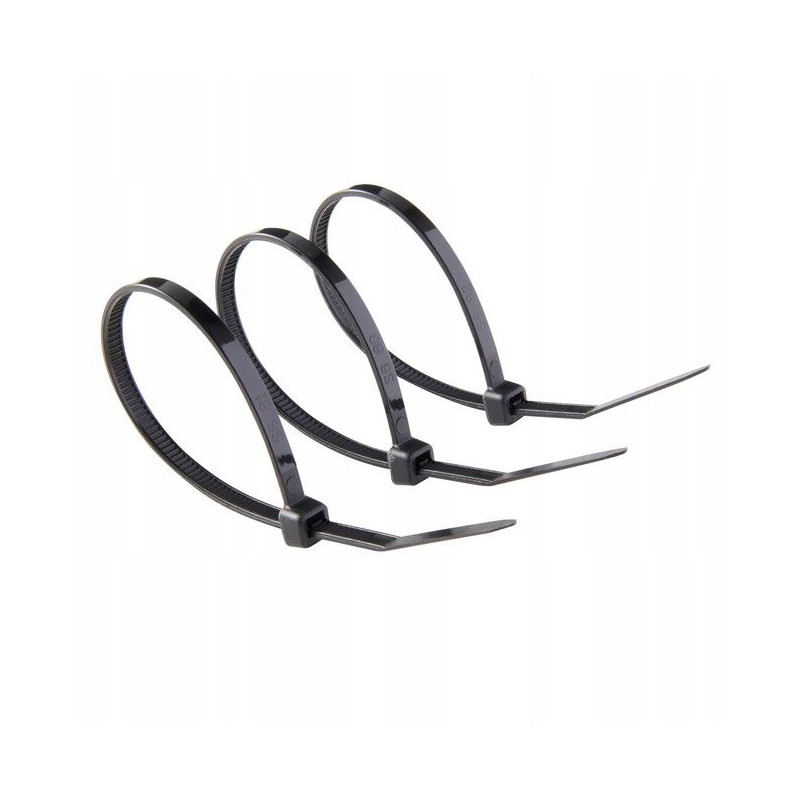 Opaska zaciskowa trytytka 4,2x200mm CZARNA 100szt.