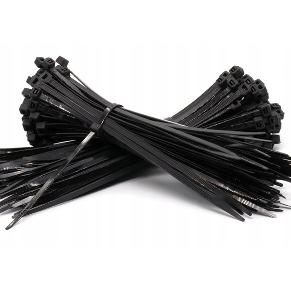 Opaska zaciskowa trytytka 4,2x200mm CZARNA 100szt.