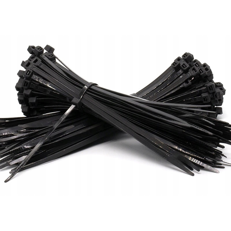 Opaska zaciskowa trytytka 4,2x200mm CZARNA 100szt.