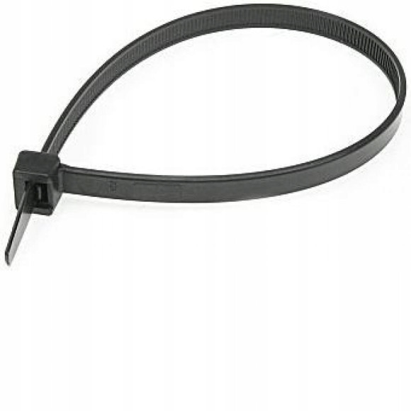 Opaska zaciskowa trytytka 4,2x300mm CZARNA 100szt.