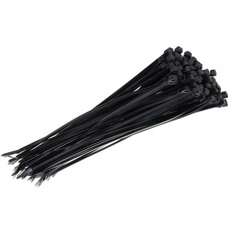 Opaska zaciskowa trytytka 4,2x300mm CZARNA 100szt.