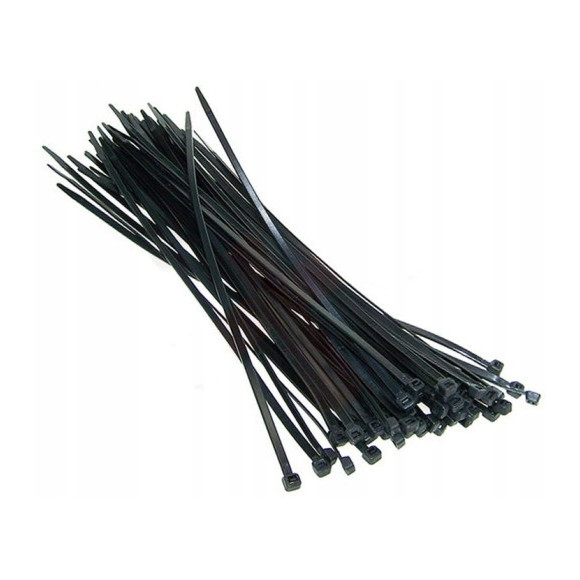 Opaska zaciskowa trytytka 4,2x300mm CZARNA 100szt.