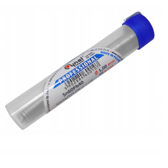 Cyna w fiolce 1mm Cynel 10g 2szt.