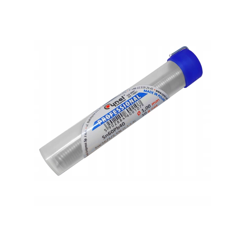 Cyna w fiolce 1mm Cynel 10g 2szt.