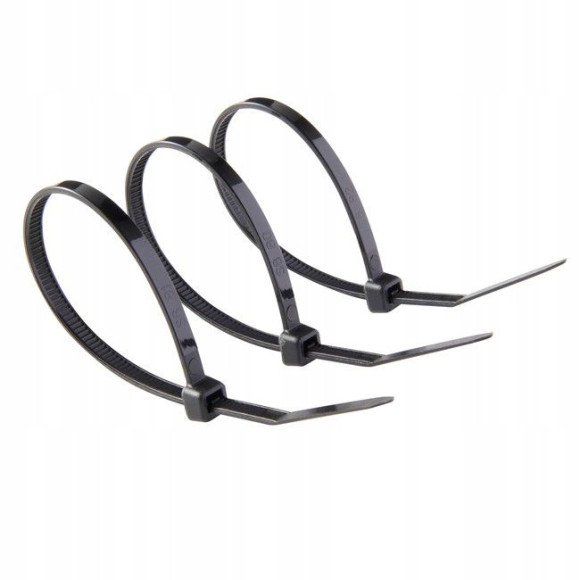 Trytytka opaska zaciskowa kablowa 3,5x150mm 100szt