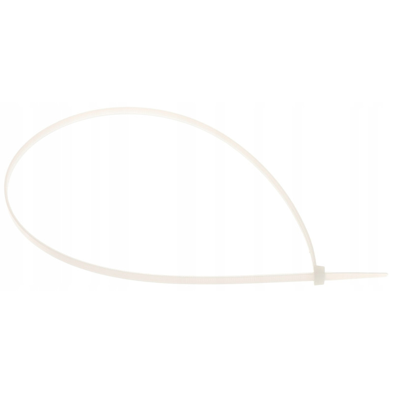 Opaska zaciskowa trytytka 4,8x500mm BIAŁA 100szt.