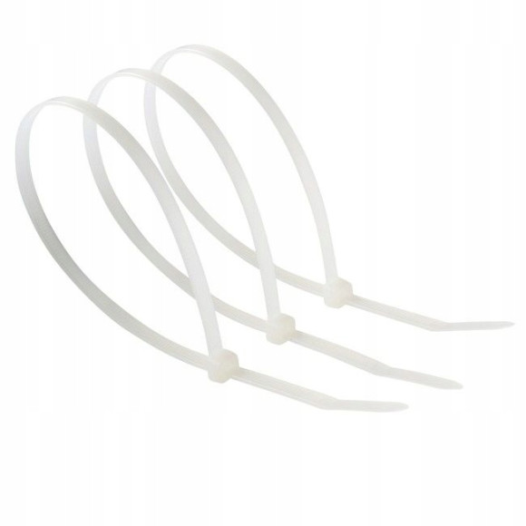 Trytytka opaska zaciskowa kablowa 4,8x350mm 100szt