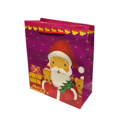 Torebka świąteczna prezentowa 18x23cm 12szt