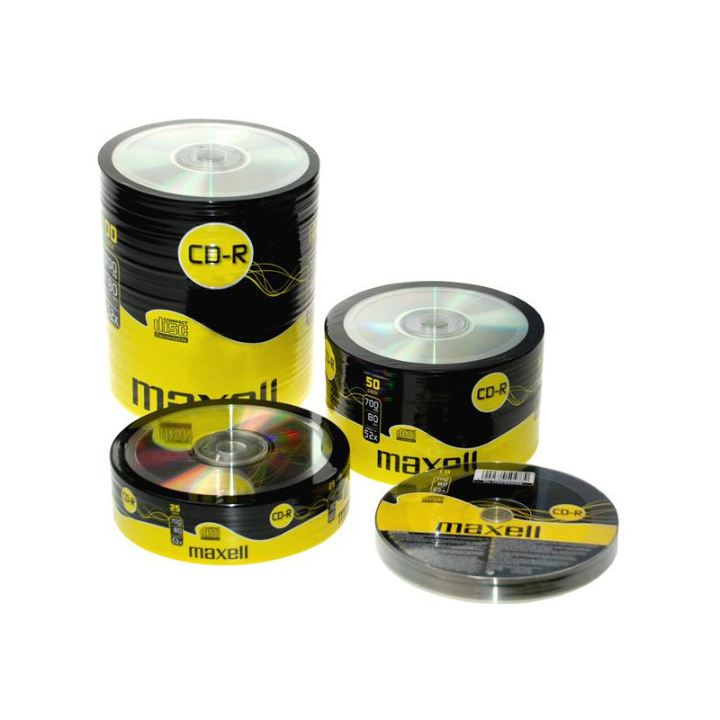 Płyta CD-R 0,7GB x52 speed Maxell 50szt
