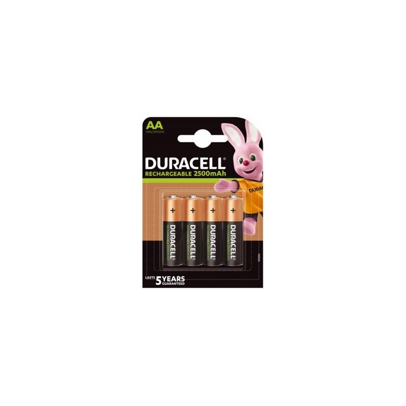 Akumulatorek Duracell 1.2V AA 2500mAh NiMH 4szt