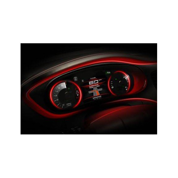 Światłowód EL WIRE LED Taśma Ambient 3M Pomarańczowy