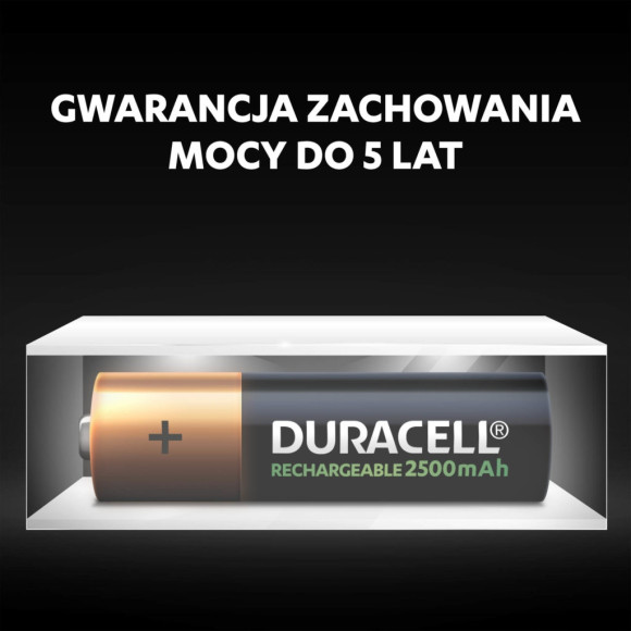 Akumulatorek Duracell 1.2V AA 2500mAh NiMH 4szt