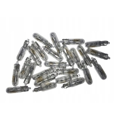 Żarówka samochodowa biała R5 12V 1,2W 10szt