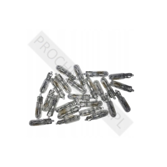 Żarówka samochodowa biała R5 12V 2,3W 100szt