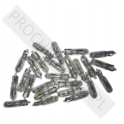 Żarówka samochodowa biała R5 12V 2,3W 100szt