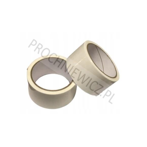 Taśma pakowa biała 48mm x 50m 12szt