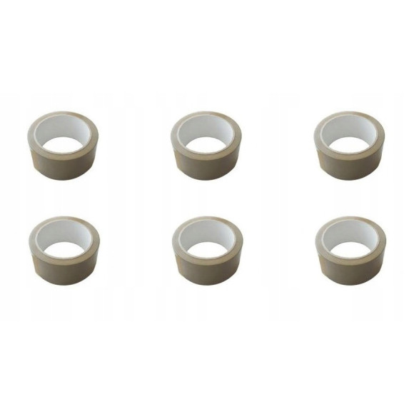 Taśma pakowa brązowa 48mm x 50m 12szt