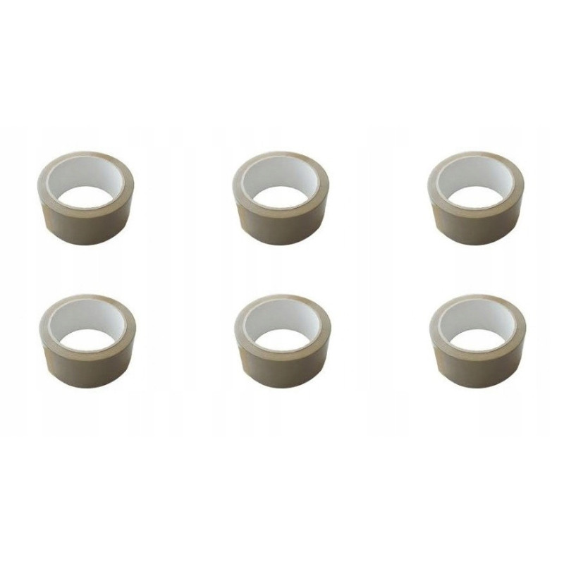 Taśma pakowa brązowa 48mm x 50m 12szt