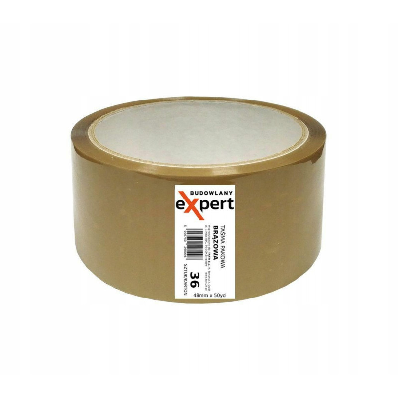 Taśma pakowa brązowa 48mm x 50m 12szt