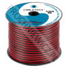 Kabel głośnikowy czerwono-czarny CCA 2x0,35mm 100m