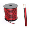 Kabel głośnikowy czerwono-czarny CCA 2x0,35mm 100m